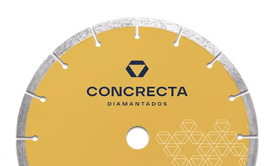 Ferramentas diamantadas produzidas pela Concrecta